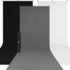 1995007 - Mediatech Westcott X-Drop 3-Pack Sweep Backdrop Kit 5 x 12