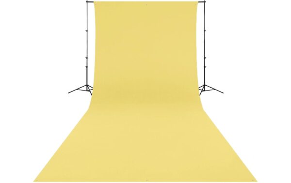 Westcott Backdrop - Canary Yellow Wrinkle-Resistant 9 x 10