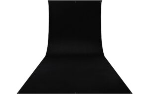 Westcott Backdrop - Rich Black Wrinkle-Resistant 9 x 20 kaufen Schweiz | Mediatech.ch