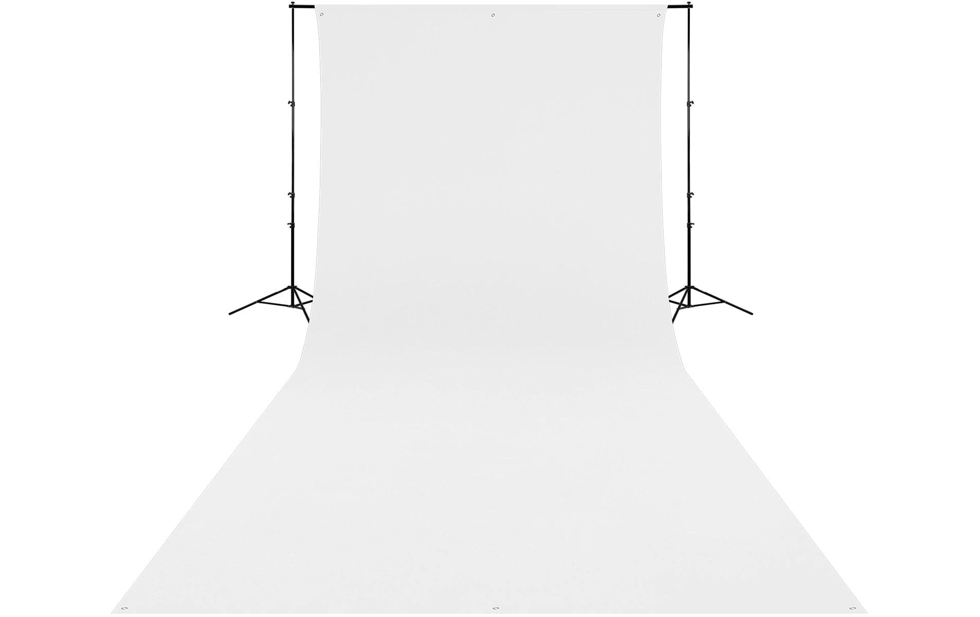 1995026_1 - Mediatech Westcott Backdrop - High-Key White Wrinkle-Resistant 9 x 20