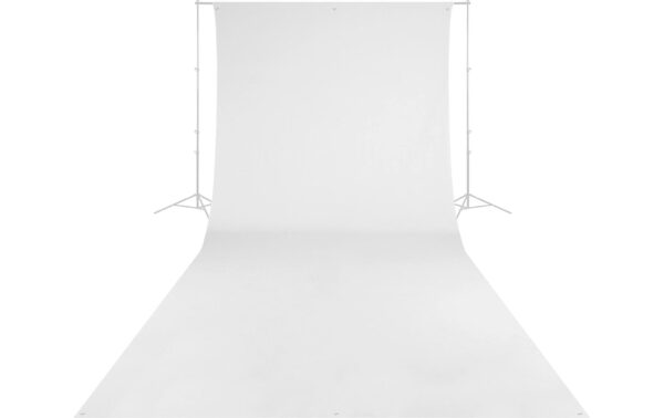 1995026_5 - Mediatech Westcott Backdrop - High-Key White Wrinkle-Resistant 9 x 20