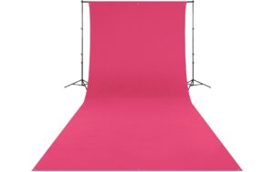 1995035_1 - Mediatech Westcott Backdrop - Dark Pink Wrinkle-Resistant 9 x 20