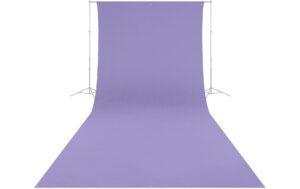 Westcott Backdrop - Periwinkle Purple Wrinkle-Resistant 9 x 20