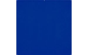Westcott Backdrop -RoyalBlue Chroma-KeyBlue Wrinkle-Resistant 8 x 8