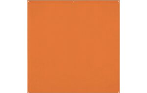 Westcott X-Drop Pro Backdrop Tiger Orange - Wrinkle-Resistant 8 x 8