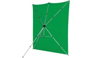 Westcott X-Drop Pro Backdrop Chroma-Key Green Screen - WR 8 x 8