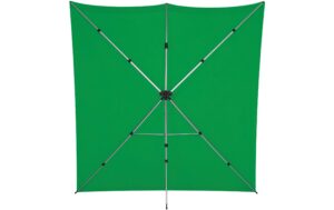 Westcott X-Drop Pro Backdrop Chroma-Key Green Screen - WR 8 x 8