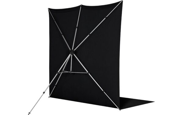 1995066_4 - Mediatech Westcott X-Drop Pro Backdrop Rich Black Sweep - WR 8 x 13
