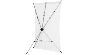 Westcott X-Drop Pro Backdrop High-Key White - Wrinkle-Resistant 5 x 7