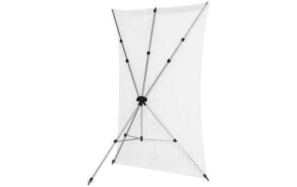 Westcott X-Drop Pro Backdrop High-Key White - Wrinkle-Resistant 5 x 7
