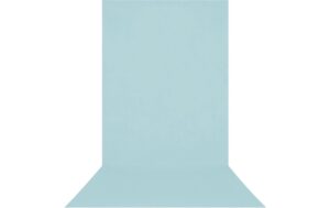 Westcott X-Drop Pro Backdrop Pastel Blue - Wrinkle-Resistant 5 x 12