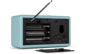 Audizio Tune60-BL Retro Radio, DAB+, BT, USB, blau