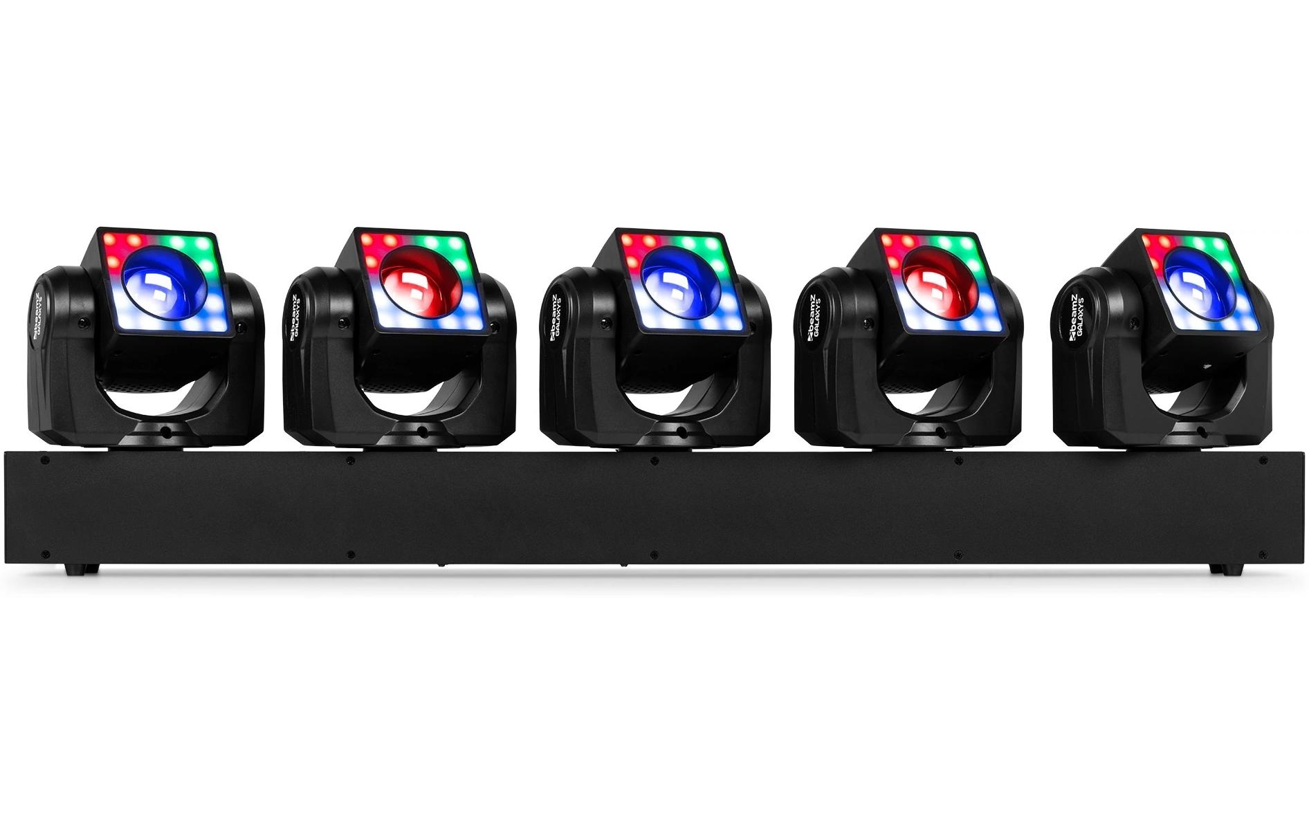1996420 - Mediatech BeamZ Galaxy5 Effekt 5 Moving Heads, 40W RGBW, 120x RGB kaufen Schweiz | Mediatech.ch