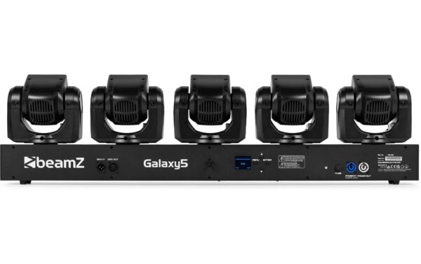 1996420_7 - Mediatech BeamZ Galaxy5 Effekt 5 Moving Heads, 40W RGBW, 120x RGB