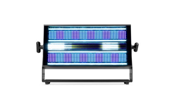 BeamZ BS1200 LED Strobo, 600x RGB, 320x CW/WW, 240x CW