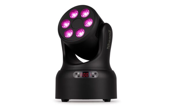 BeamZ NOVA68-BK Moving Head Wash, 6x 8W, RGBW, DMX, schwarz