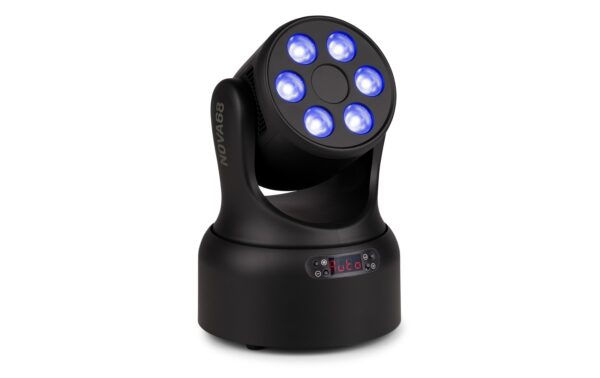 BeamZ NOVA68-BK Moving Head Wash, 6x 8W, RGBW, DMX, schwarz