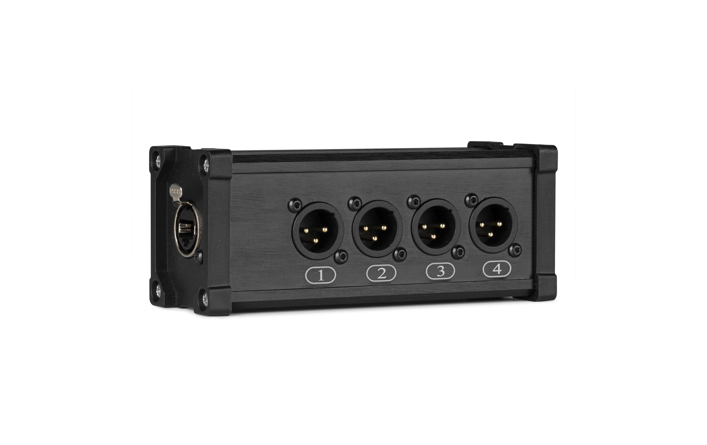 1996478_1 - Mediatech PD Connex CX185 Stage Box, RJ45 zu 4x XLRm 3-Pin