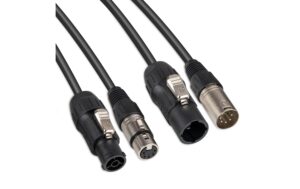 1996486_1 - Mediatech PD Connex CX13-0.50 Kombikabel, P-Con TR, XLR 5-Pin, 0.5m