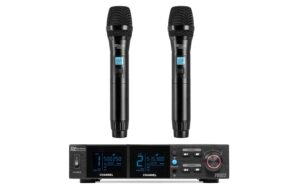 1996512 - Mediatech Power Dynamics PD522 Funkstrecke, 2x Mikrofon, 100CH, Rack kaufen Schweiz | Mediatech.ch
