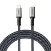 onit USB-Extension-Kabel 0.5m USB3.2 / 240W / 20G /4K@60Hz / schwarz grau
