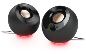 Creative Pebble SE RGB Stereo Lautsprecher schwarz