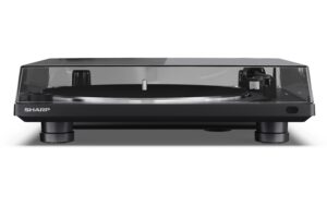 Auto.Plattenspieler, Black mit Bluetooth Ausgang