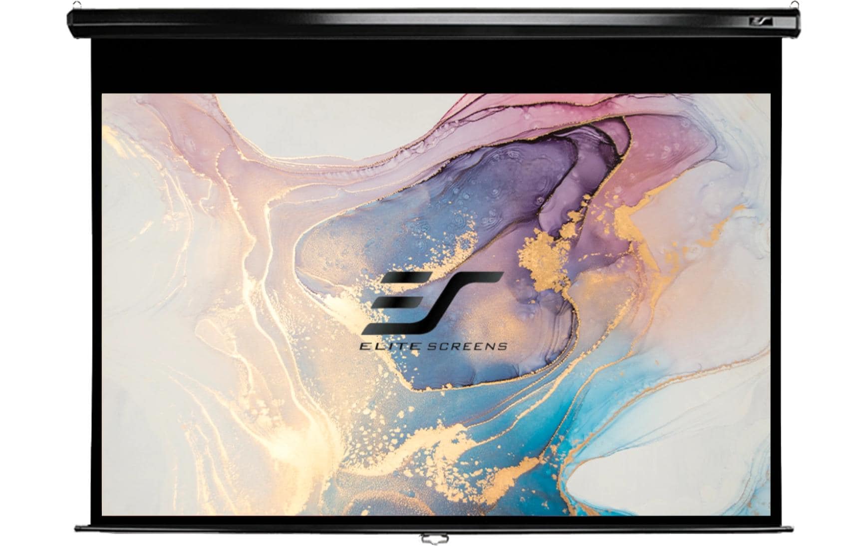 2002808 - Mediatech Elite Screens MANUELLE ROLLOLEINWAND Weiss / 16:9 / 186 x 105 kaufen | Mediatech.ch