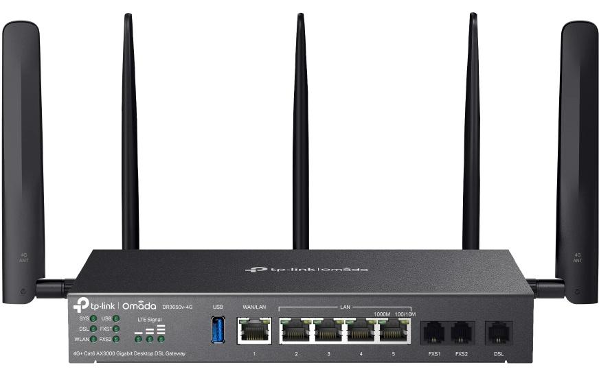 2005893 - Mediatech TP-Link DR3650v-4G Omada 4G+ Cat6 AX3000 Gigabit kaufen Schweiz | Mediatech.ch