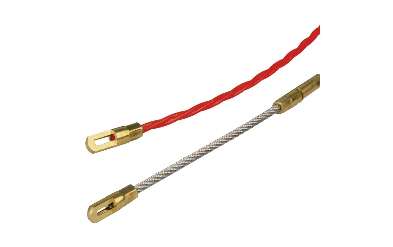 2006385_1 - Mediatech Einzugsband 4mm, 15m, PET Einzugshilfe mit Suchfeder Zubehör Set