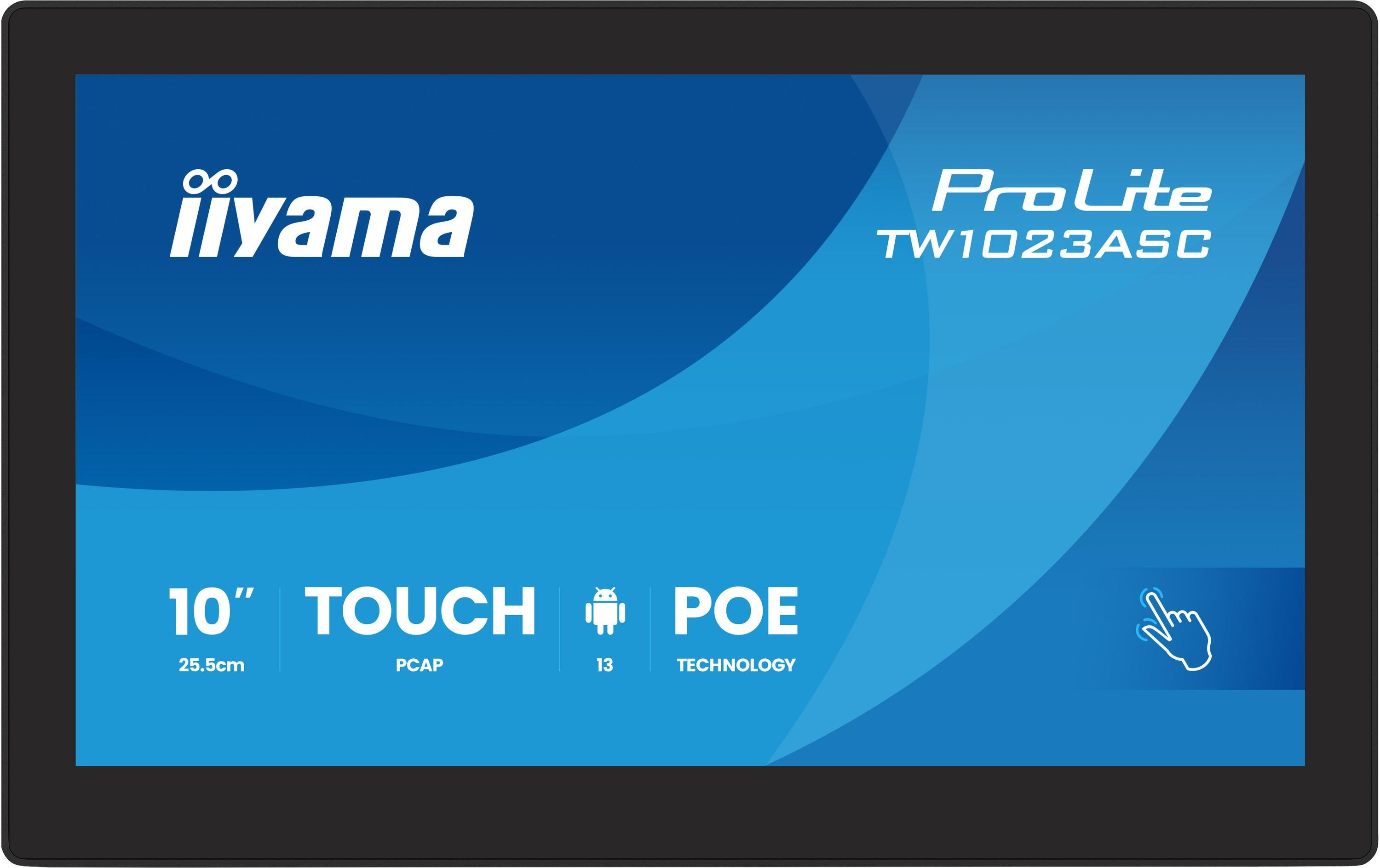 2008762_1 - Mediatech iiyama TW1023ASC-B3P 10.1 1280 x 800 16:10 M-Touch IPS mHDMI