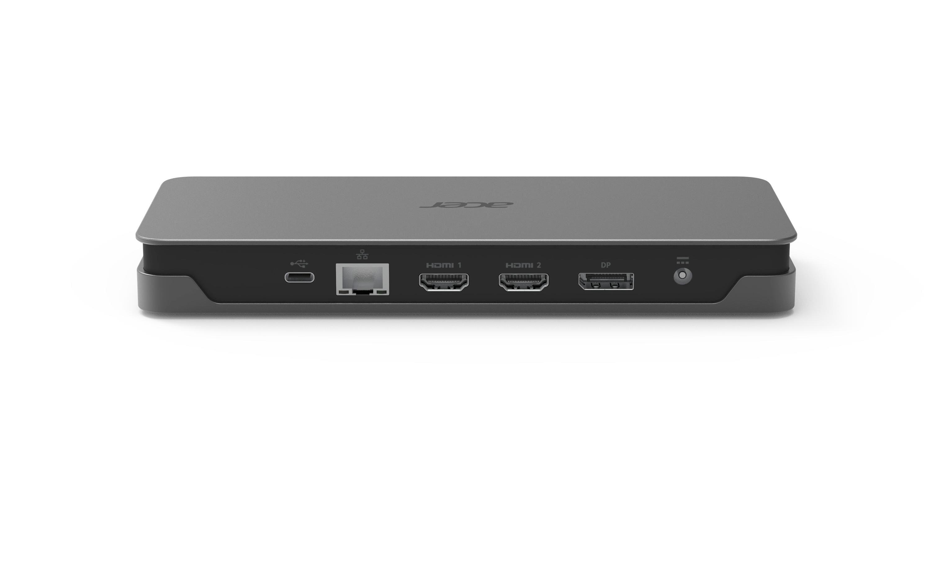 2010953_1 - Mediatech Acer USB Type-C Dock, Card Reader HDMI, DP, USB-A, USB-C, RJ45, Audio, Card