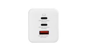 2010978_1 - Mediatech SKROSS Power Charger 100W GaN EU 2x USB-C, 1x USB-A, Weiss