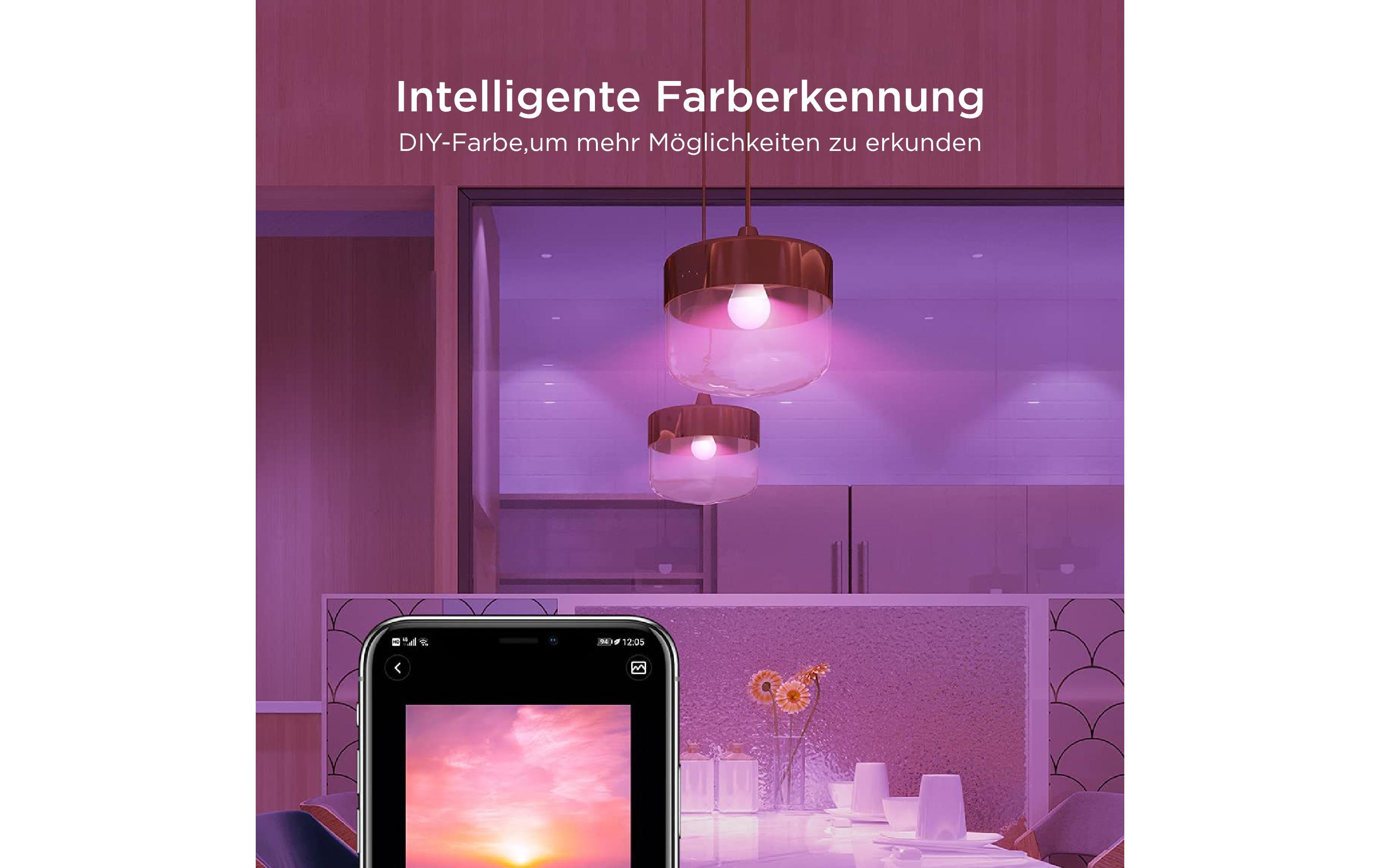 2011493_1 - Mediatech Govee Smart Light Bulb 2er Pack E27, RGBWW