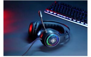 Deltaco Gaming Headset USB Wired, PS4/PS5/PC