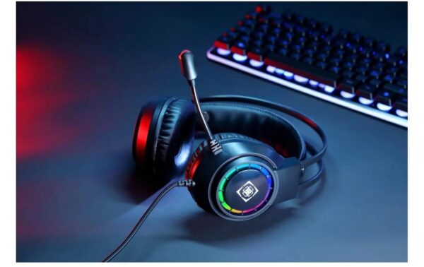 Deltaco Gaming Headset USB Wired, PS4/PS5/PC