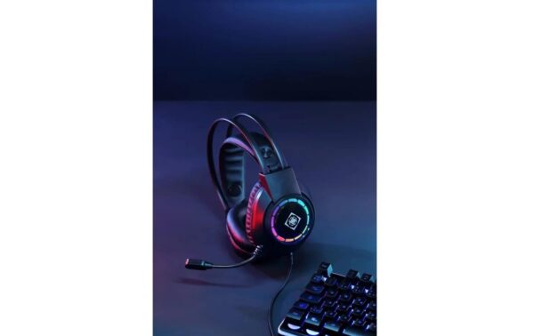 Deltaco Gaming Headset USB Wired, PS4/PS5/PC