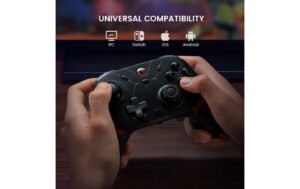 2012823_5 - Mediatech GAMESIR Cyclone 2 Controller Black Wireless, Switch/PC/Mobile
