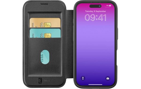 Cellular Magsafe Book Cover iPhone 17 Pro max, black