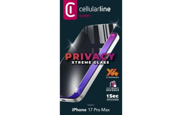 Cellular Reinforced Privacy Glass iPhone 17 Pro Max
