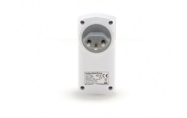 Funk-Zwischenstecker ITLR-3500 für alle Sender, Ein/Aus