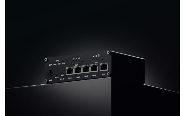 2014259_5 - Mediatech Teltonika LTE Industrierouter WiFi-6 RUTC41, Cat.4 LTE/3G/2G, 5x GE LAN, 2xSIM
