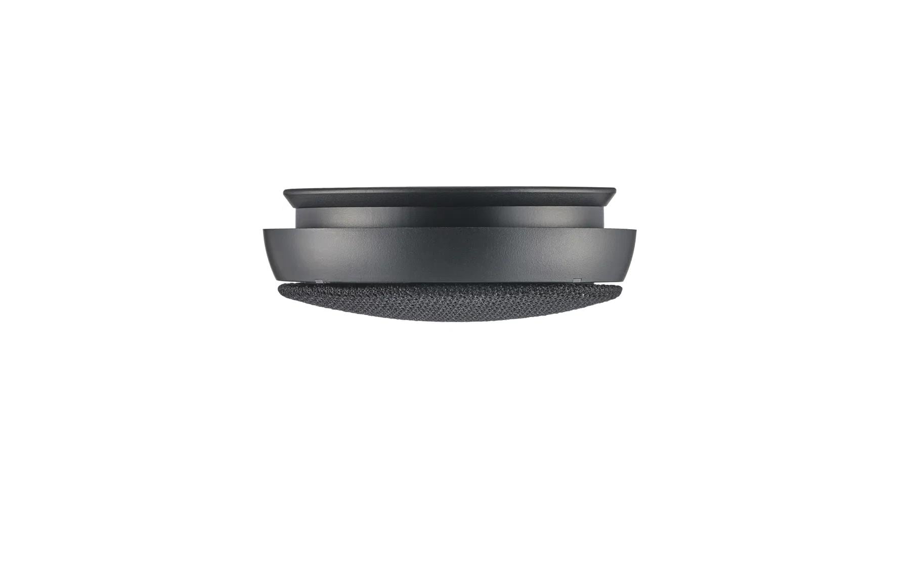 2014796_1 - Mediatech Jacob Jensen Rauchmelder, Schwarz D: 10 cm, ABS