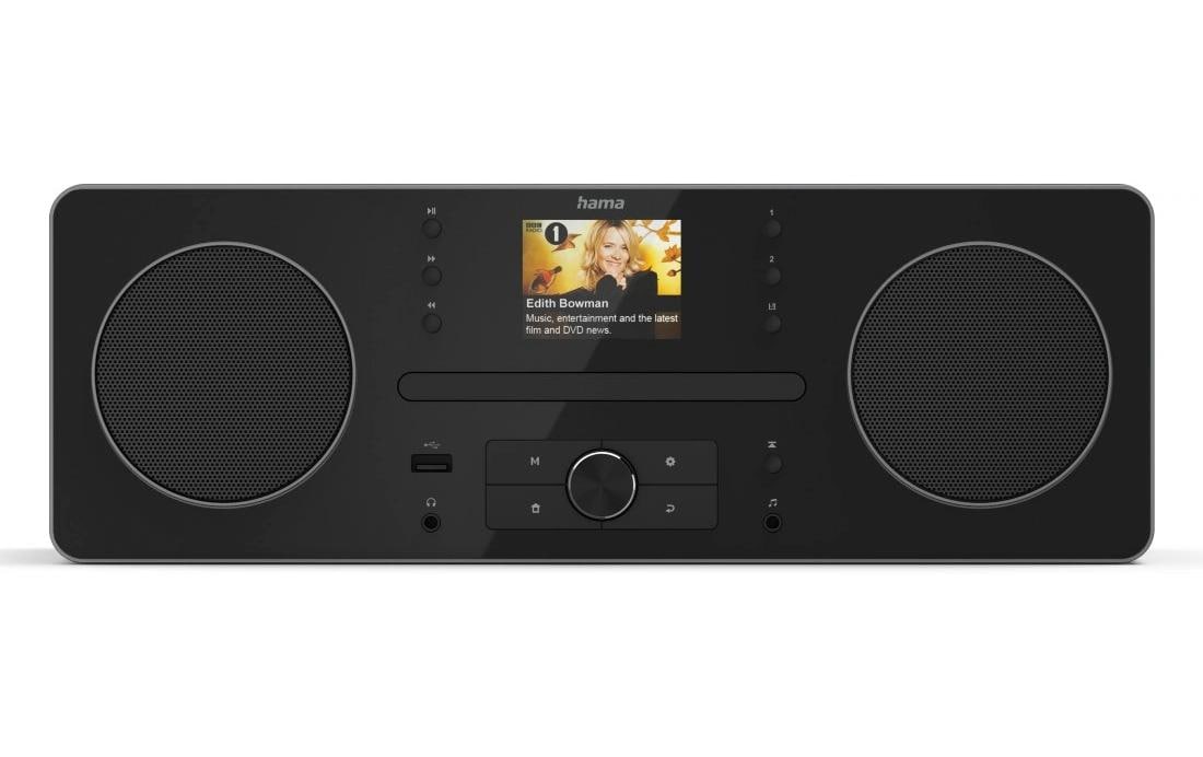 2015002_1 - Mediatech Hama Digitalradio DR1560CBT, Stereo, Schw. DAB/DAB+,CD, FM, BT, USB, Radiowecker