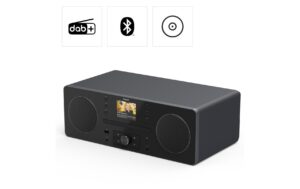 2015002_2 - Mediatech Hama Digitalradio DR1560CBT, Stereo, Schw. DAB/DAB+,CD, FM, BT, USB, Radiowecker