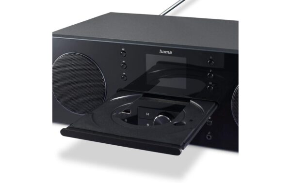 Hama Digitalradio DIR1570CBT, Stereo, Schw. DAB/DAB+,CD, FM, BT, USB, Internetradio