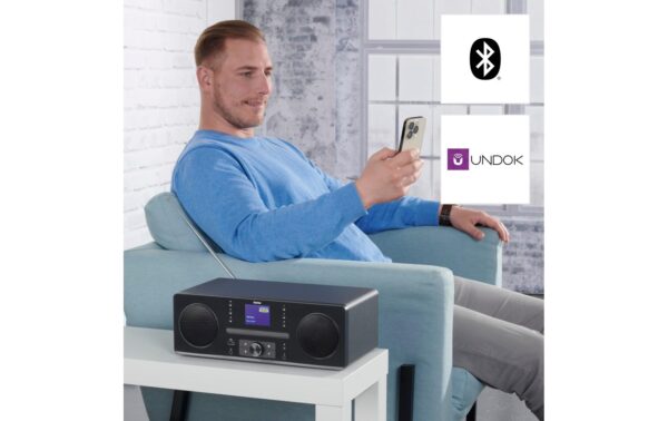 Hama Digitalradio DIR1570CBT, Stereo, Schw. DAB/DAB+,CD, FM, BT, USB, Internetradio