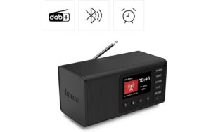 2015005_1 - Mediatech Hama Digitalradio DR1001, Schwarz DAB/DAB+,FM, BT, Radiowecker
