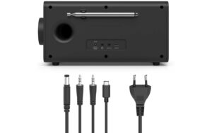 2015005_3 - Mediatech Hama Digitalradio DR1001, Schwarz DAB/DAB+,FM, BT, Radiowecker
