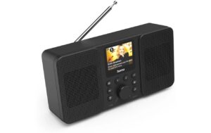 Hama Digitalradio DIR10, Schwarz DAB+, Internetradio, BT